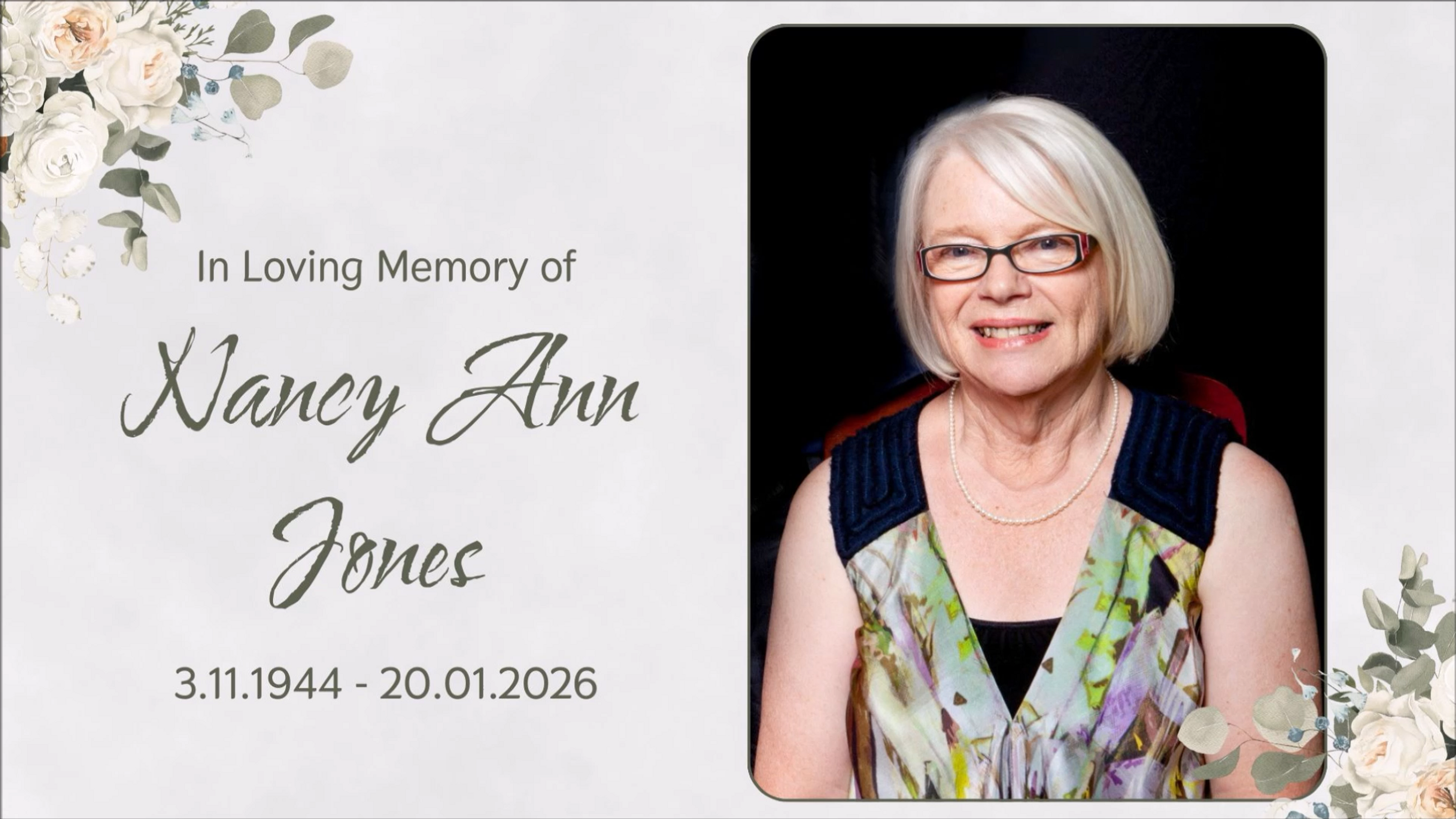 Nancy Jones' Funeral
